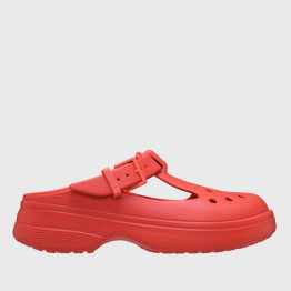 Классические шлепанцы Crocs Mary Jane 210581-6ZR - красные