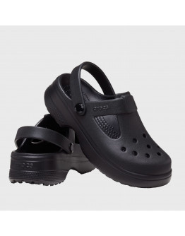 Классические сабо Crocs Classic Mary Jane Clog 210615-001 - черные