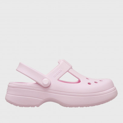 Кроксы Crocs Classic Mary Jane Clog 210615-6ZW - розовые