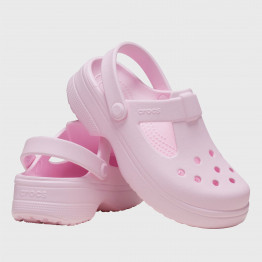 Кроксы Crocs Classic Mary Jane Clog 210615-6ZW - розовые