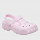Кроксы Crocs Classic Mary Jane Clog 210615-6ZW - розовые