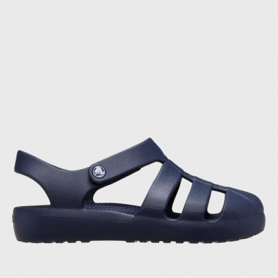 Детские сандалии Crocs Classic Fisherman Sandal 210626-410 - темно-синие