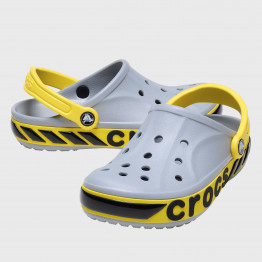 Кроксы Crocs Bayaband Racer Band Clog 211018-007 - серые