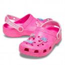 Молодежные шлепанцы Crocs Barbie Classic Clog 211406-90H - розовые
