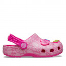 Молодежные шлепанцы Crocs Barbie Classic Clog 211407-90H - розовые