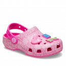 Молодежные шлепанцы Crocs Barbie Classic Clog 211407-90H - розовые
