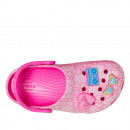 Молодежные шлепанцы Crocs Barbie Classic Clog 211407-90H - розовые