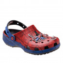 Молодежные шлепанцы Crocs Spider-Man Classic Clog 211409-90H - красные