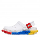 Детские шлепанцы Crocs System Classic Clog 211874-100 - белые