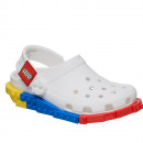 Детские шлепанцы Crocs System Classic Clog 211874-100 - белые