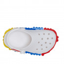 Детские шлепанцы Crocs System Classic Clog 211874-100 - белые