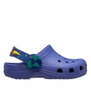 Детские сланцы Crocs Imagination Lights Backstrap Clog 211892-4WH - голубые