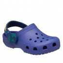 Детские сланцы Crocs Imagination Lights Backstrap Clog 211892-4WH - голубые