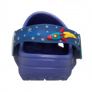 Детские сланцы Crocs Imagination Lights Backstrap Clog 211892-4WH - голубые