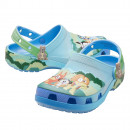 Подростковые шлепанцы Crocs Toddler Bluey Best Buddies Classic Clog 212369-90H - голубые