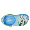 Подростковые шлепанцы Crocs Toddler Bluey Best Buddies Classic Clog 212369-90H - голубые