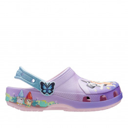 Детские шлепанцы Crocs Toddler Bluey Friends Forever Classic Clog 212370-90H - розовые
