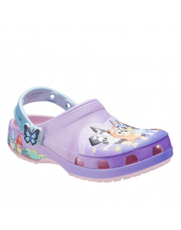 Детские шлепанцы Crocs Toddler Bluey Friends Forever Classic Clog 212370-90H - розовые