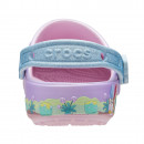 Подростковые шлепанцы Crocs Toddler Bluey Friends Forever Classic Clog 212370-90H - розовые