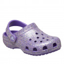 Детские шлепанцы Crocs Classic Fantasy Glitter Clog 212562-510 - фиолетовые
