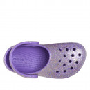 Детские шлепанцы Crocs Classic Fantasy Glitter Clog 212562-510 - фиолетовые