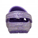 Детские шлепанцы Crocs Classic Fantasy Glitter Clog 212562-510 - фиолетовые