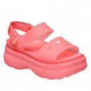 Сандалии женские Crocs Soho Frosted Y-Strap 212651-6UI - розовые