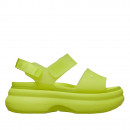 Кроссовки женские Crocs Soho Frosted Y-Strap 212651-738 - зеленые