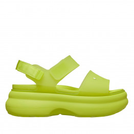 Кроссовки женские Crocs Soho Frosted Y-Strap 212651-738 - зеленые