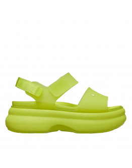 Кроссовки женские Crocs Soho Frosted Y-Strap 212651-738 - зеленые