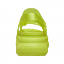 Кроссовки женские Crocs Soho Frosted Y-Strap 212651-738 - зеленые