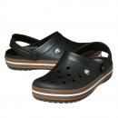 Мужские шлепанцы Crocs Crocband Gum Clog 212756-001 - черные