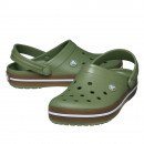 Мужские шлепанцы Crocs Crocband Gum Clog 212756-3BX - зеленые