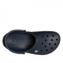 Мужские шлепанцы Crocs Crocband Gum Clog 212756-410 - тёмно-синие