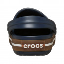 Мужские шлепанцы Crocs Crocband Gum Clog 212756-410 - тёмно-синие