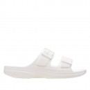 Женские шлёпки Crocs Saturday Sandal 213586-100 - белые