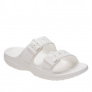 Женские шлёпки Crocs Saturday Sandal 213586-100 - белые