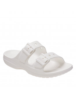 Женские шлёпки Crocs Saturday Sandal 213586-100 - белые