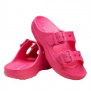 Женские шлепанцы Crocs Saturday Sandal 213586-6ZQ - розовые