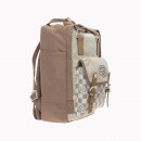 Рюкзак Doughnut Macaroon Kaleido Series Mushroom Checked 16L D010KD-000195 - бежевый