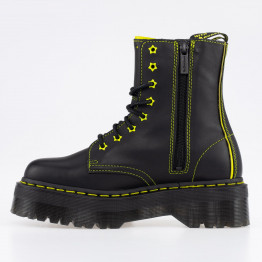 Ботинки Dr. Martens Jadon II Neon Star Leather Platform 27617002 - черные