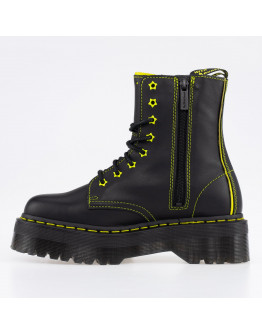 Ботинки Dr. Martens Jadon II Neon Star Leather Platform 27617002 - черные