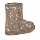 Ботинки Emu Australia Woodland Brumby K12607MUSH - бежевые