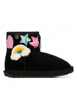 Ботинки Emu Australia Wallaby Mini Play K12748BLAK - черные