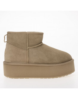 Обувь Emu Australia Stinger Micro Flatform W13082ALMO - бежевые