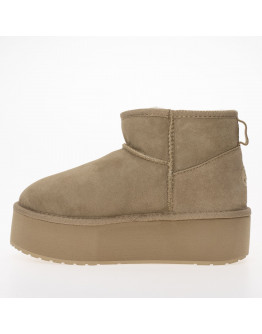 Обувь Emu Australia Stinger Micro Flatform W13082ALMO - бежевые