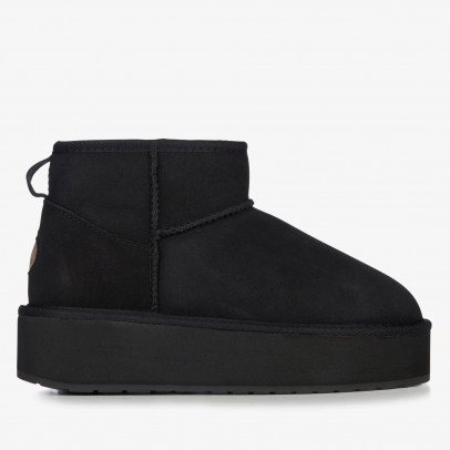 Обувь Emu Australia Stinger Micro Flatform W13082BLAK - черные