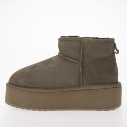 Обувь Emu Australia Stinger Micro Flatform W13082CORI - коричневая