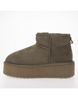 Обувь Emu Australia Stinger Micro Flatform W13082CORI - коричневая