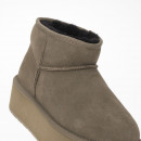 Обувь Emu Australia Stinger Micro Flatform W13082CORI - коричневая
